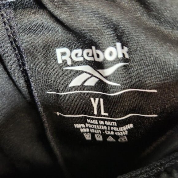 Reebok Youth Athletic Shorts in Black - Size‎ YL - Picture 6 of 6